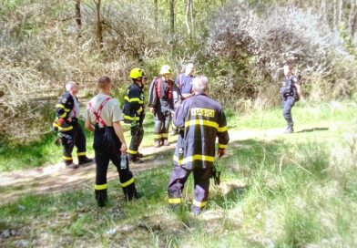 Nejen národní park: v suché krajině dvakrát hořely i lesy na Podbořansku. Hasiči navíc hledali i pohřešovanou ženu