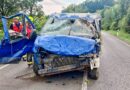 Auto na střeše, havarovaná čtyřkolka. Hasiči na Podbořansku zasahovali v posledních dnech u tří nehod